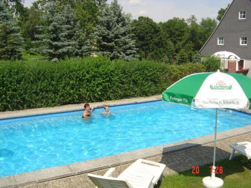 Gaststaette & Pension Alte Muehle Dorfchemnitz Екстериор снимка